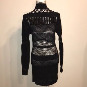 Sexy 🔥Black 🔥Tunic w/ Cutouts